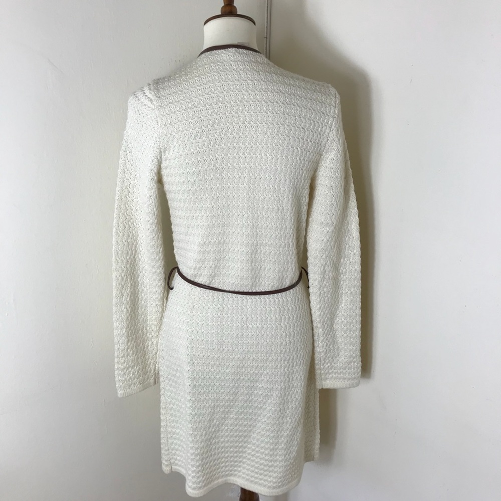 NEW Boston Proper long belted cardigan - Picture 5 of 8